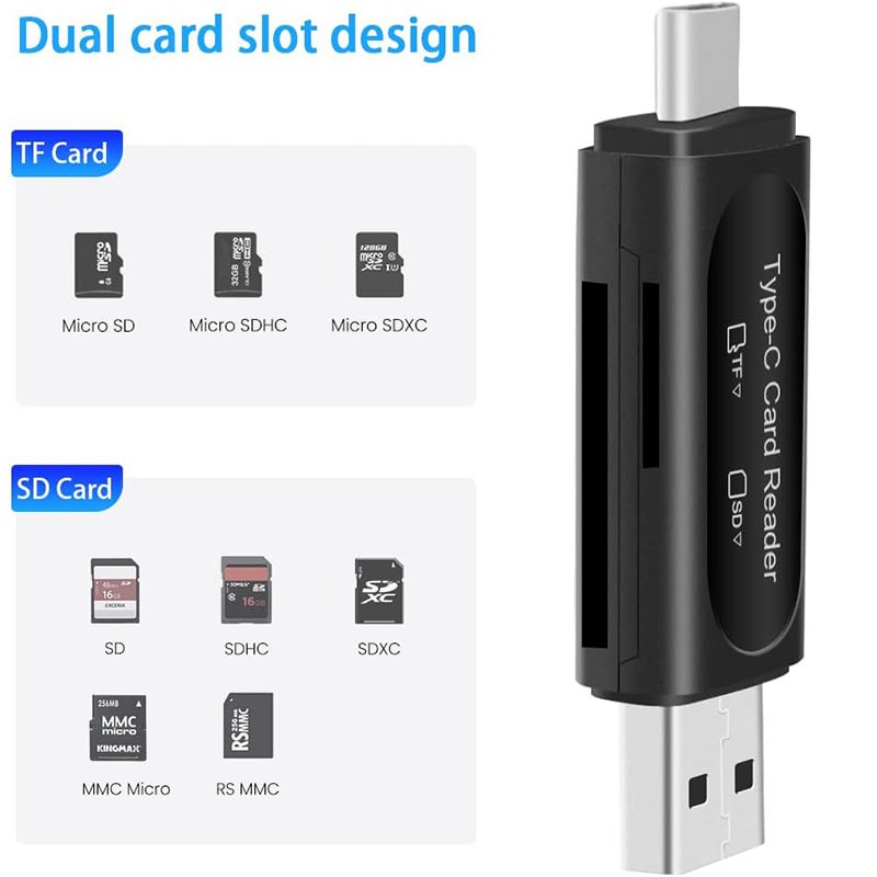 Card Reader USB 3.0 To SD Micro TF Memory Card Adapter PC Laptop Accessories Lot