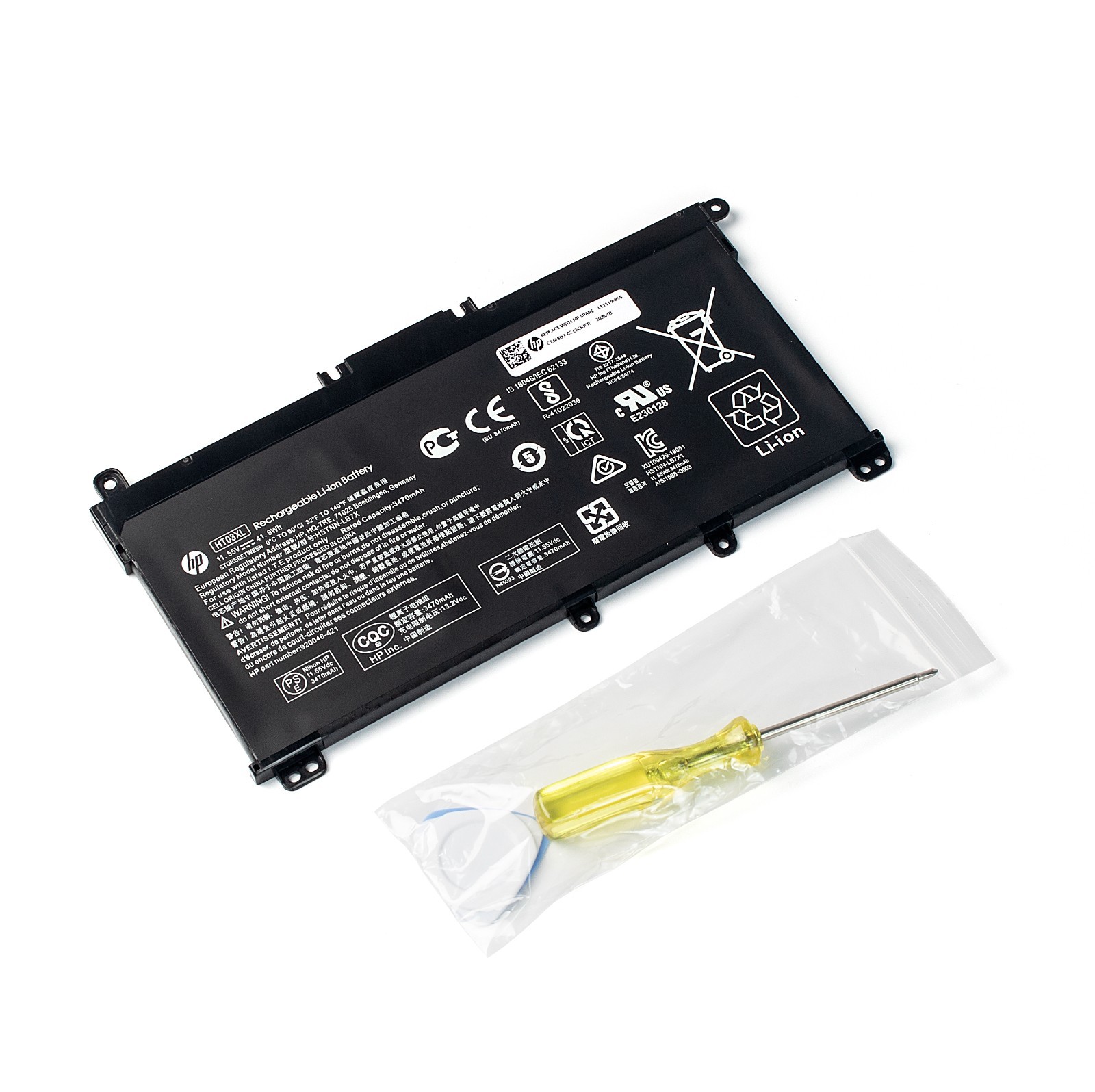 Genuine HT03XL Battery 41.9Wh for HP Pavilion 15-DA0000 15-DB0000 L11421-1C1