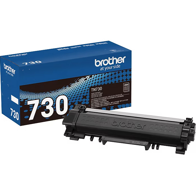 Brother TN730 Black Standard Yield Toner Cartridge (TN730)