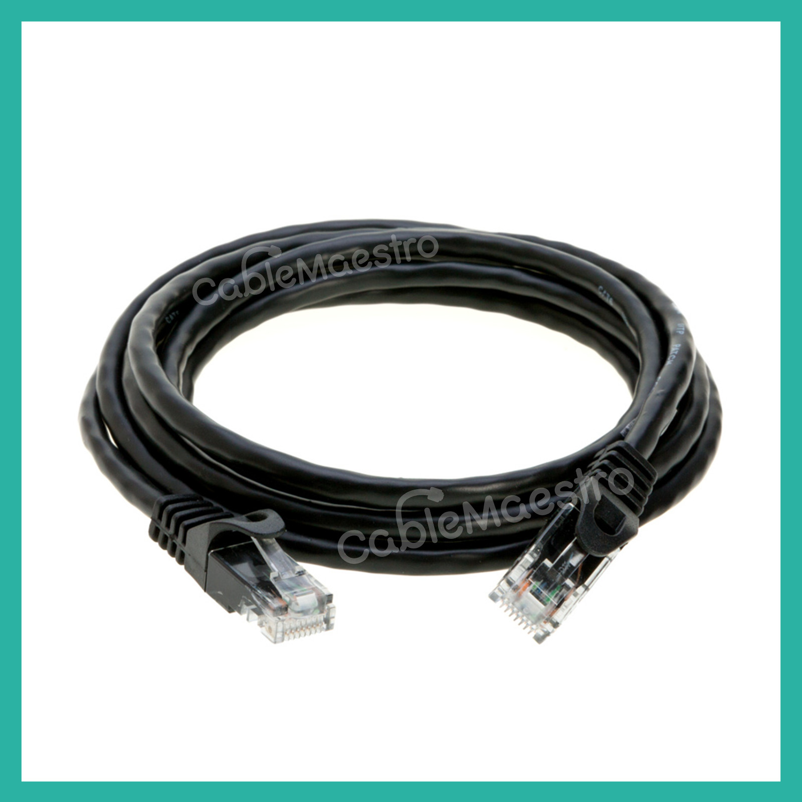 CAT5e CAT5 Ethernet Cable Cord Lan Computer RJ-45 Patch 1.5-100FT Network Lot