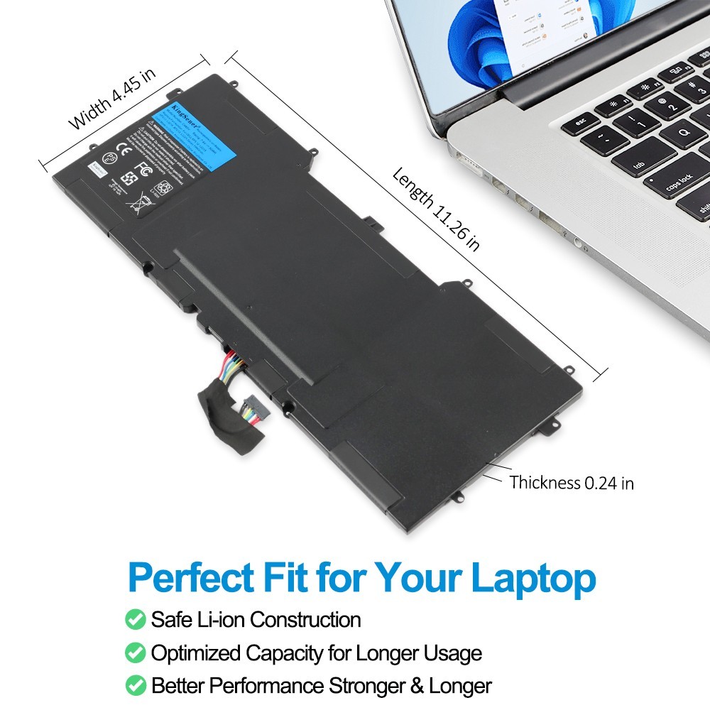C4K9V Laptop Battery 55WH For DELL Y9N00 XPS13-L321X L322X XPS12-L221X 9Q23 9Q33