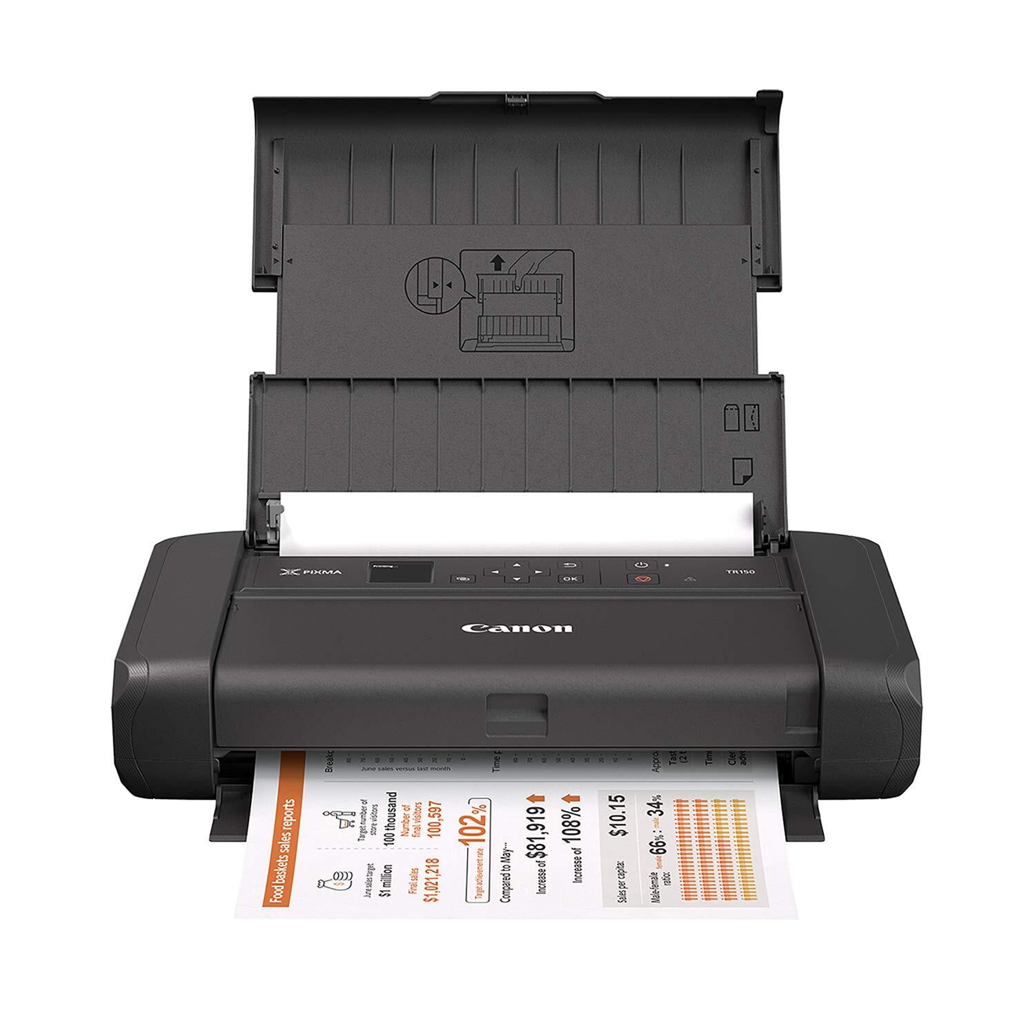 Canon PIXMA TR160 Wireless Color Portable Print Only Inkjet Printer