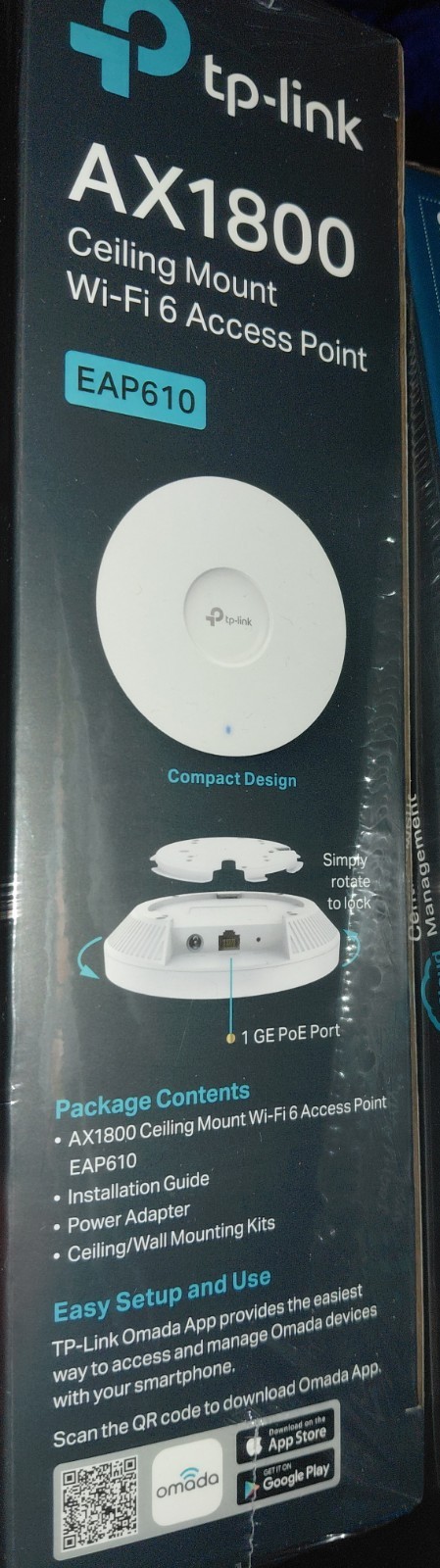 Sealed TP-Llink Omada EAP610 AX1800 Business