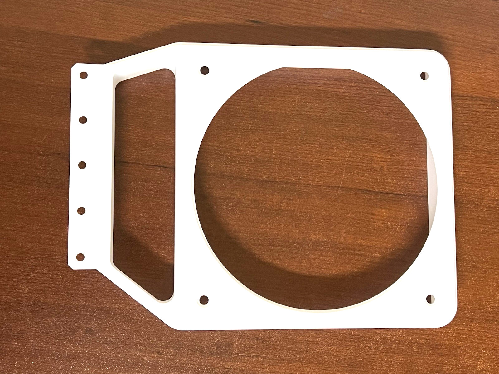 120mm Fan to PCI GPU Fan Bracket Mount Adapter Black or White