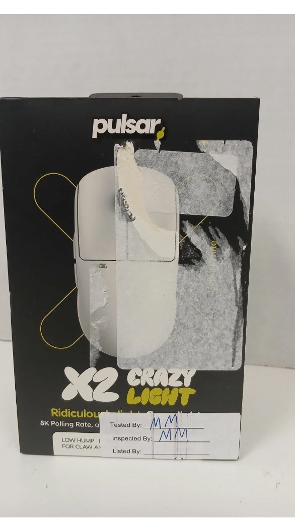 Pulsar X2 Crazy Light Wireless 8K Uyuni White Mouse, Size 1 Mini (#1)