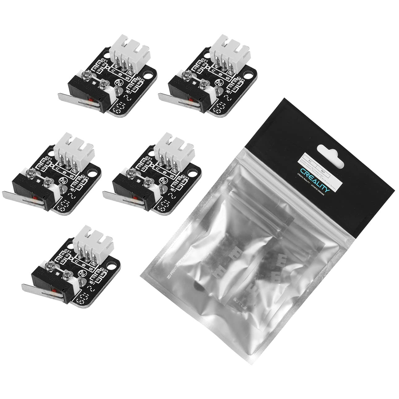 5Pcs Creality Original EndStop Limit Switch Kit for Ender 3 V2 Ender3 Pro 3S End