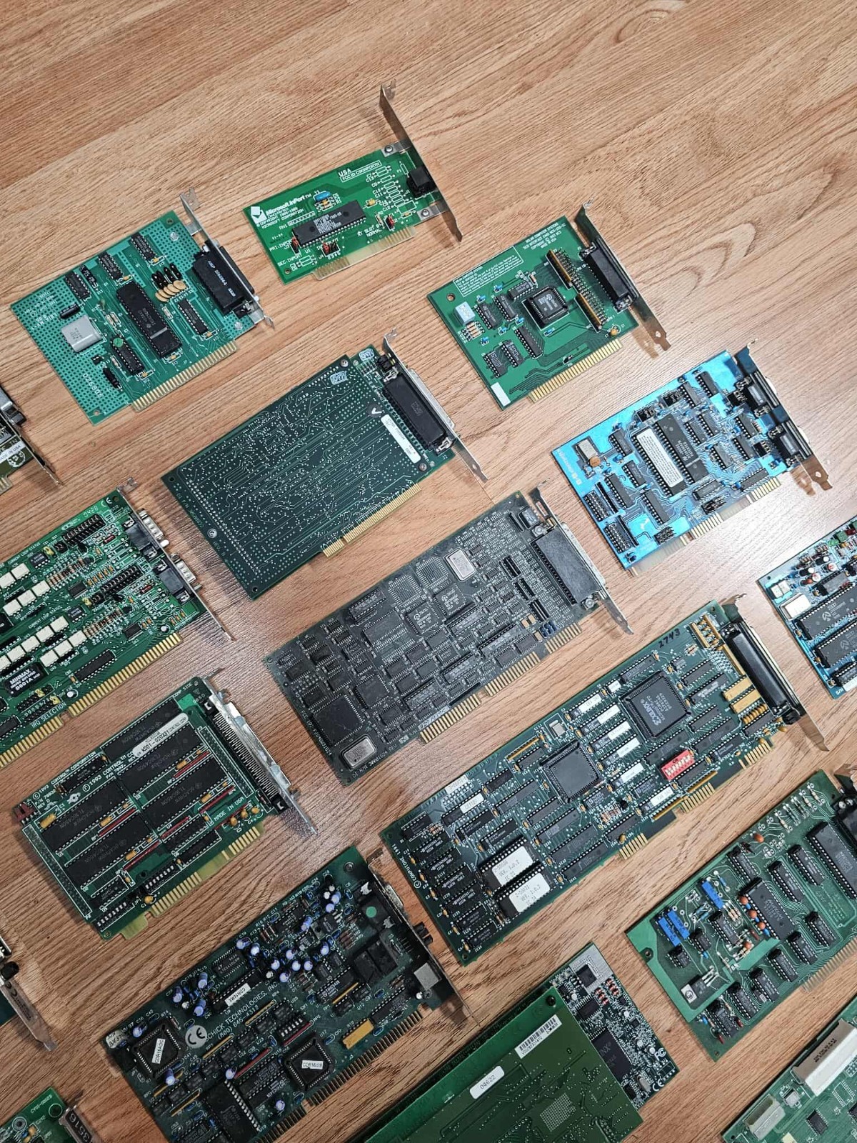 Huge Lot Misc/Random Unknown Proprietary Custom ISA Industrial Controller Cards