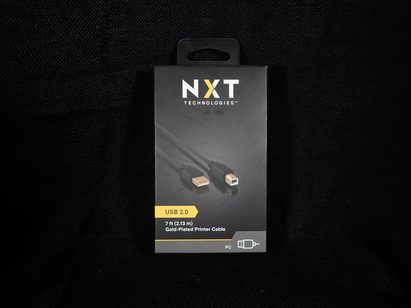 NXT Technologies Gold Plated 7ft USB A to USB B Printer Cable- Epson/Canon/HP…