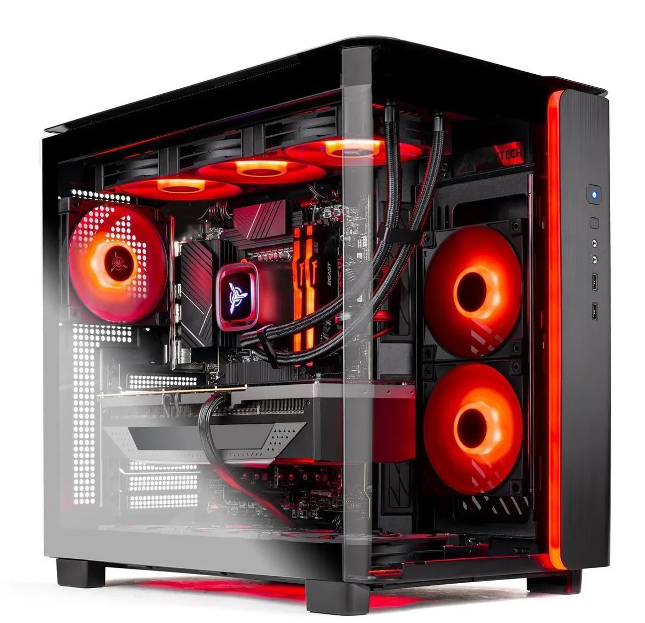 Skytech ARGB Gaming Desktop i7 Compute PC 16GB RAM 512GB SSD GTX 1650 Win11 Wifi