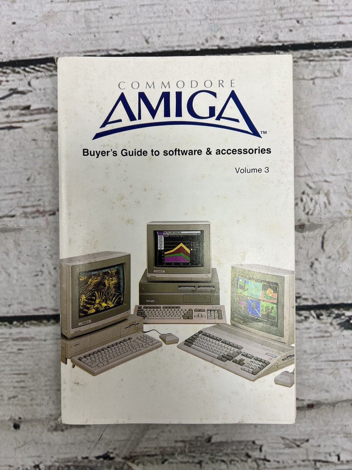 VTG Commodore Amiga Buyer’s Guide To Software & Accessories Vol 3 Computer Book