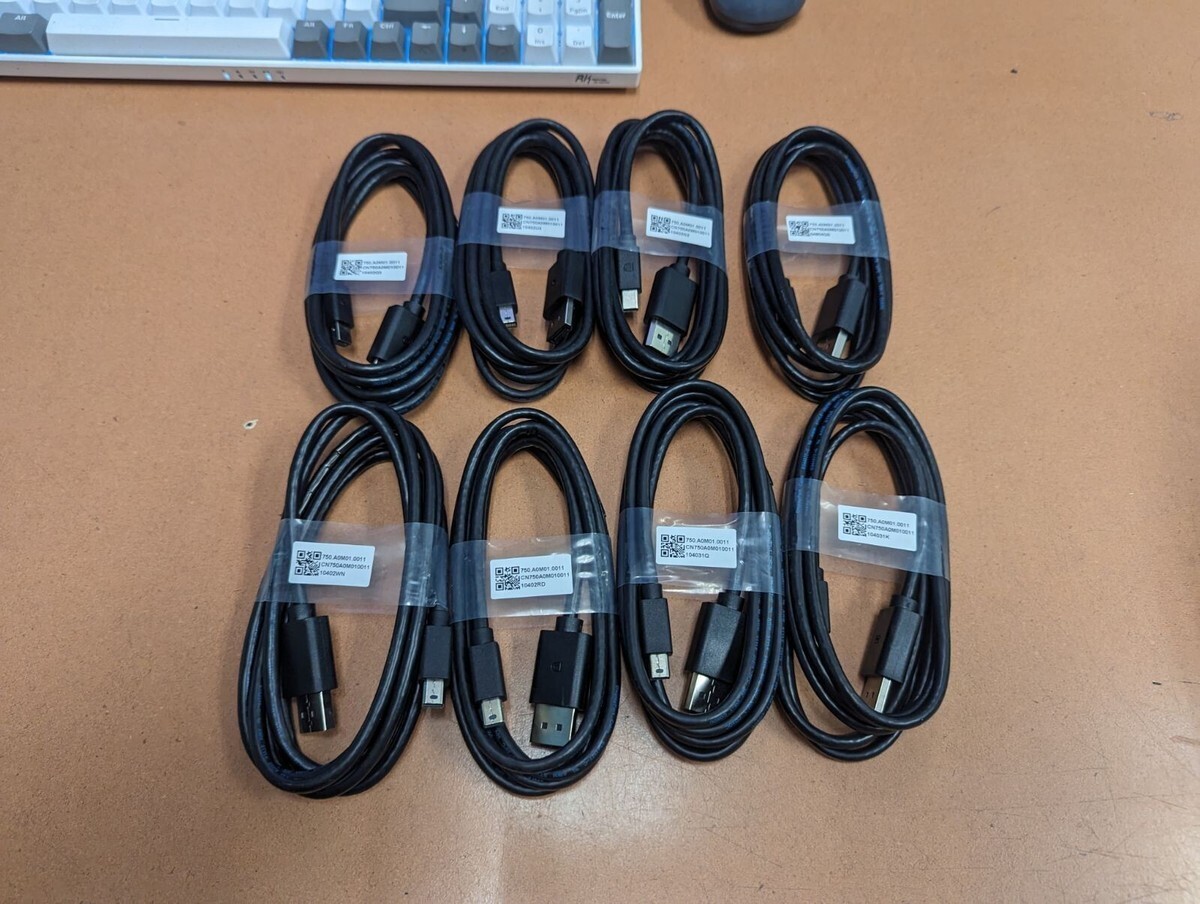 Mini DisplayPort to DisplayPort Cable Mini DP to DP Adapter HD Video 2K 4K 60Hz