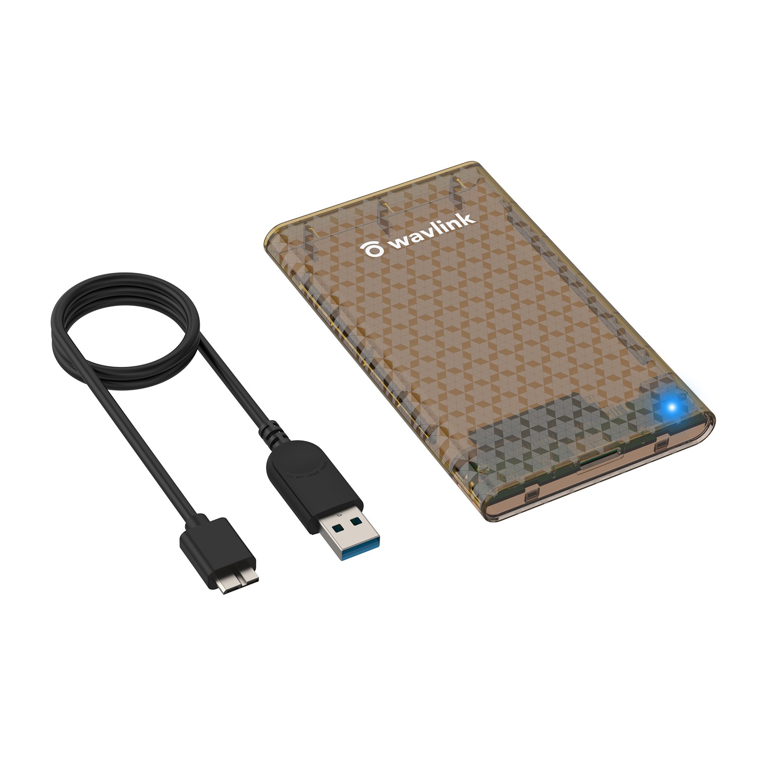 2.5″ Hard Drive External 7mm/9.5mm SATA HDD/SSD Enclosure USB 3.0 to SATA