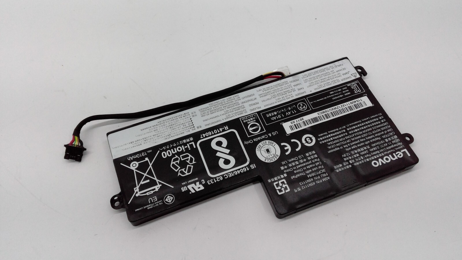 Original 45N1112 45N1113 Battery for Lenovo ThinkPad x240 x250 x260 x270 OEM