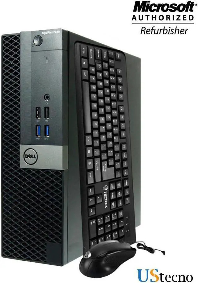 Dell 7040 Small Form Factor SFF Core i5 6500 16GB RAM 480GB SSD USB 3.0 Free
