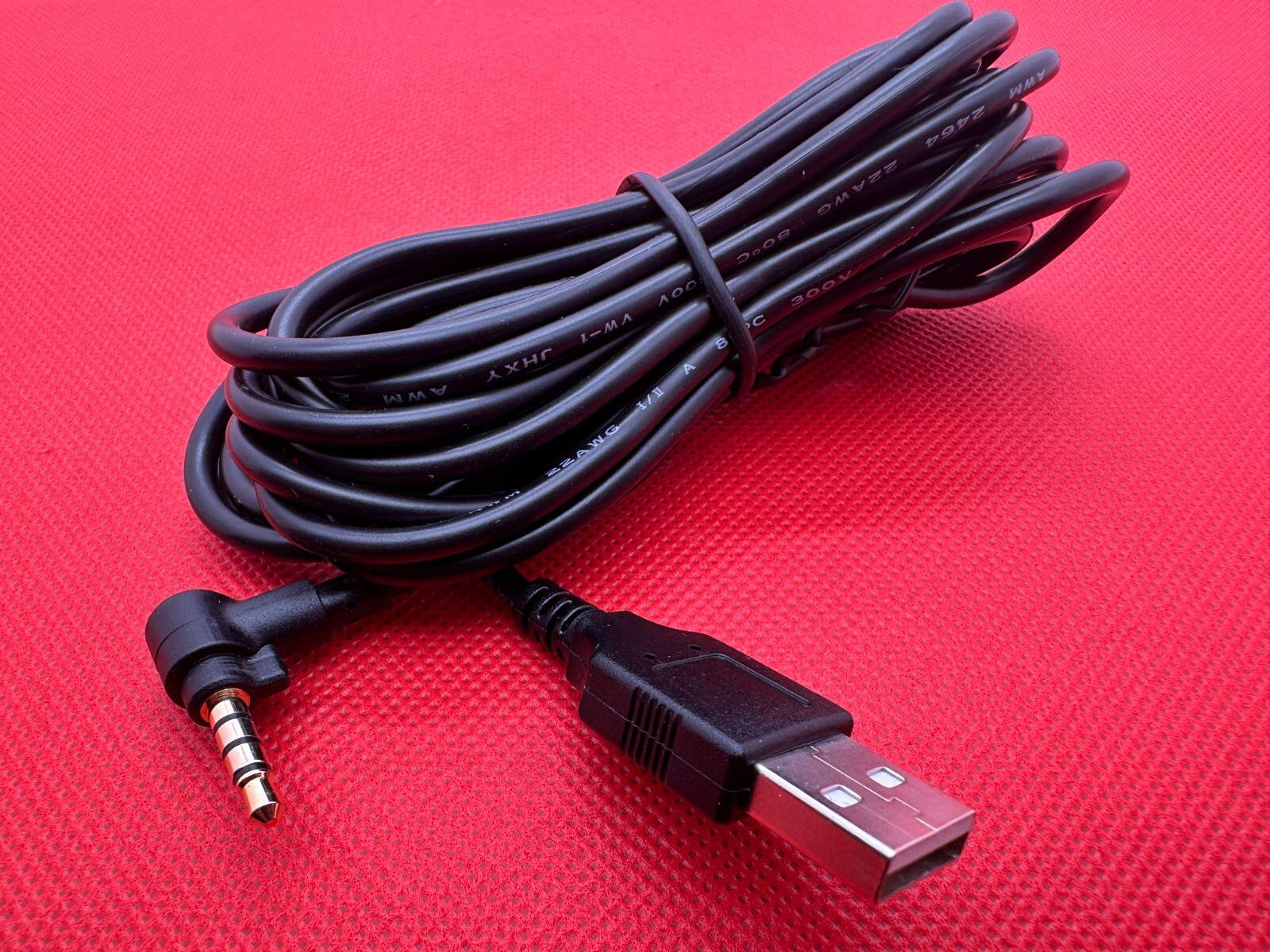 3.5mm Male Plug Jack To USB 2.0 A Male Car AUX Audio Adapter Converter Cable 4M