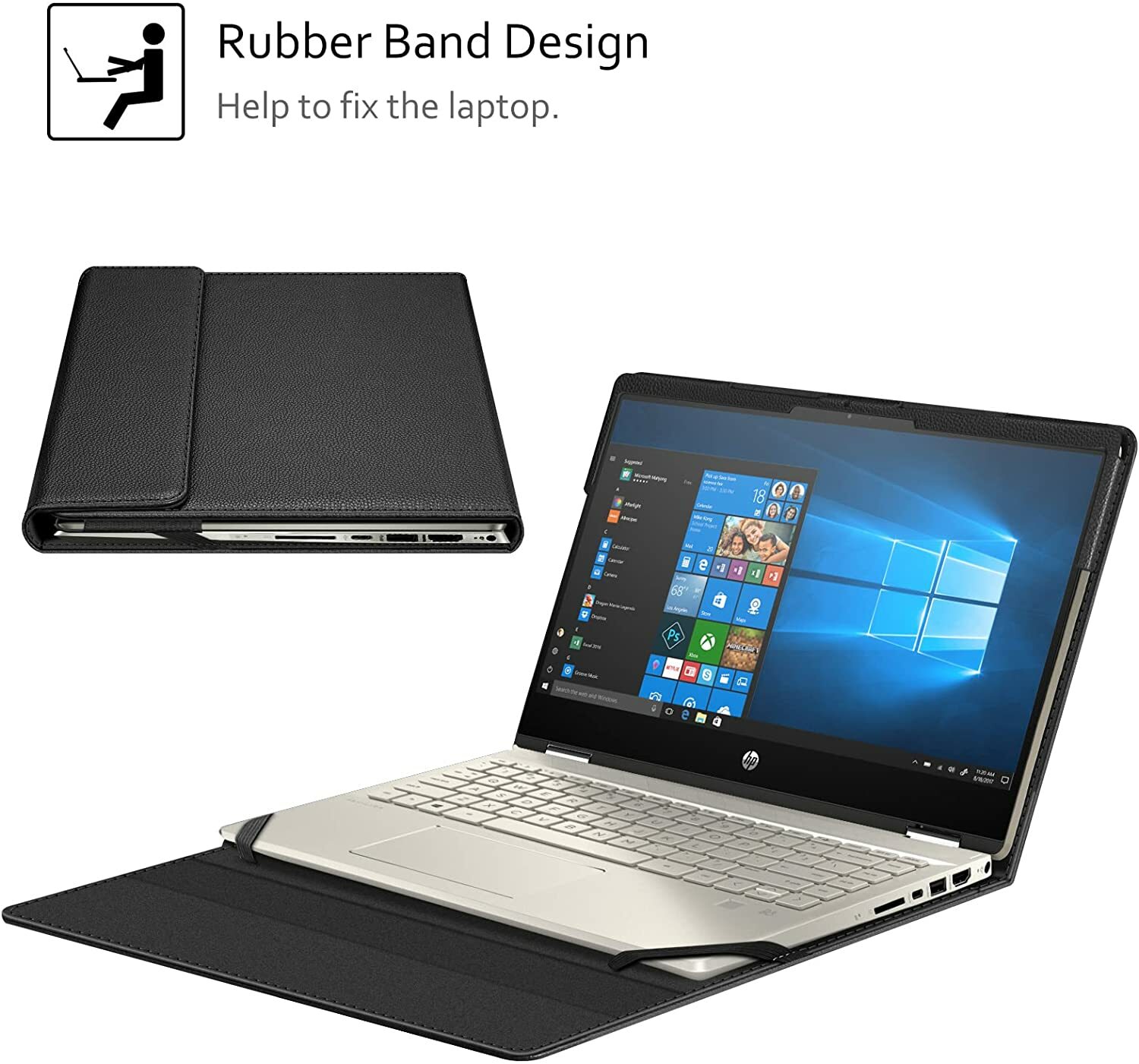 Sleeve Case Cover for 14″ HP Pavilion x360 14-dwXXXX/ HP Chromebook 14a-naXXXX