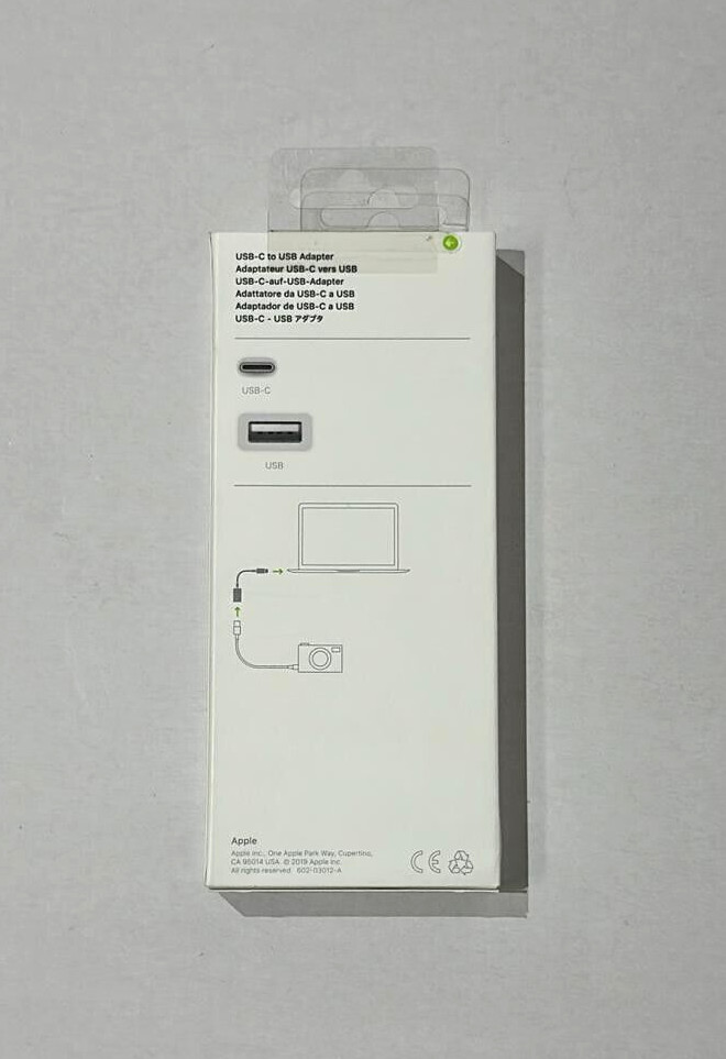 Apple USB-C to USB Adapter for Mac A1632 – Genuine (MJ1M2AM/A)