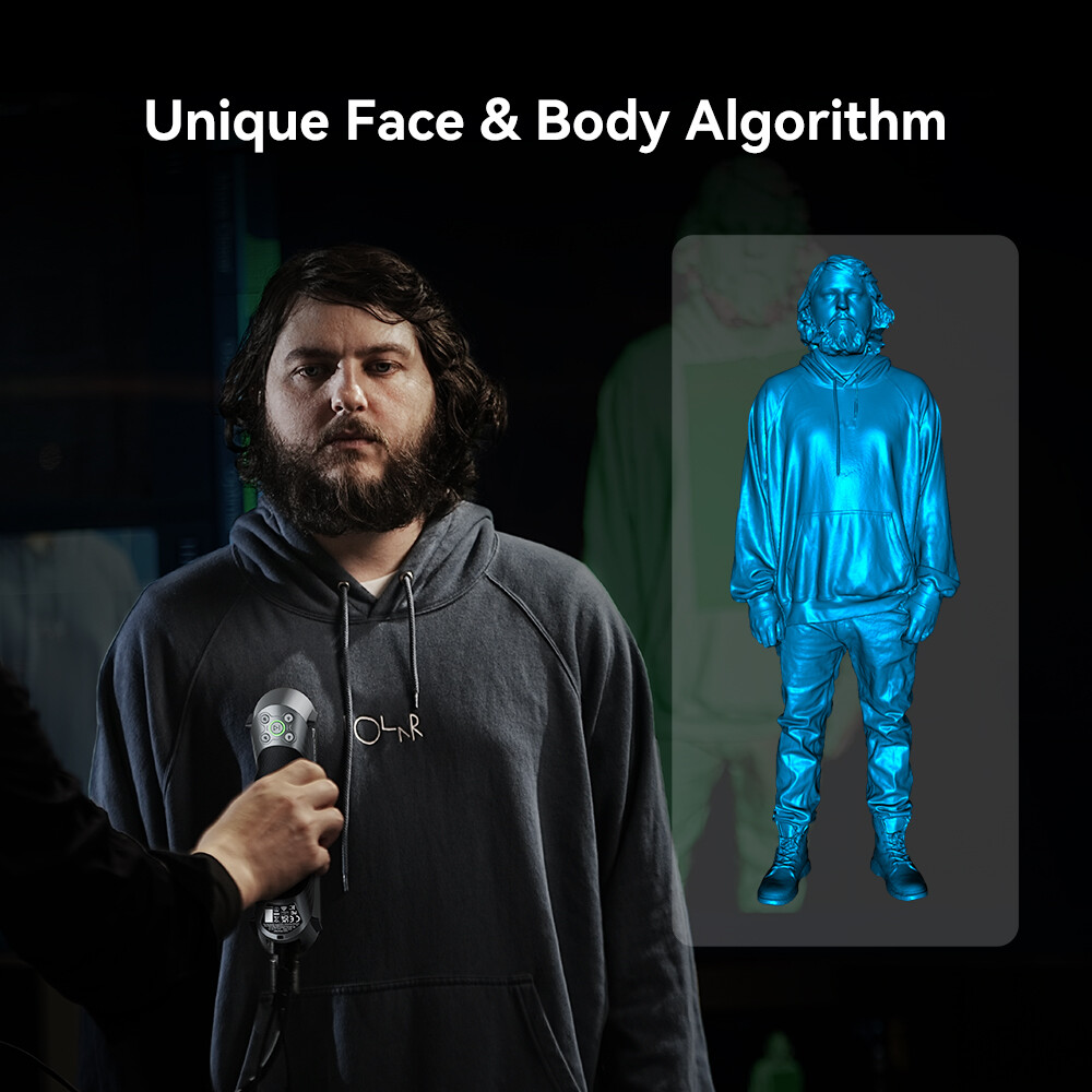 [USED] Creality Raptor 3D Scanner 5-2000mm Range 60FPS Blue NIR Consumer