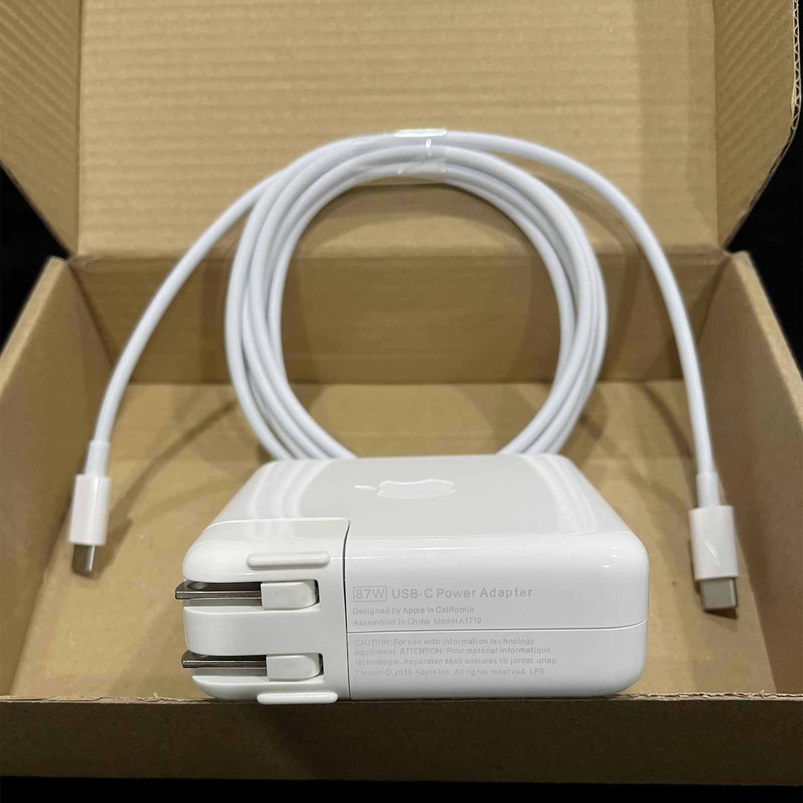Genuine 87W USB C Charger Adapter fr MacBook Pro 13″ A2338/A2251/A2289 15″ A1706
