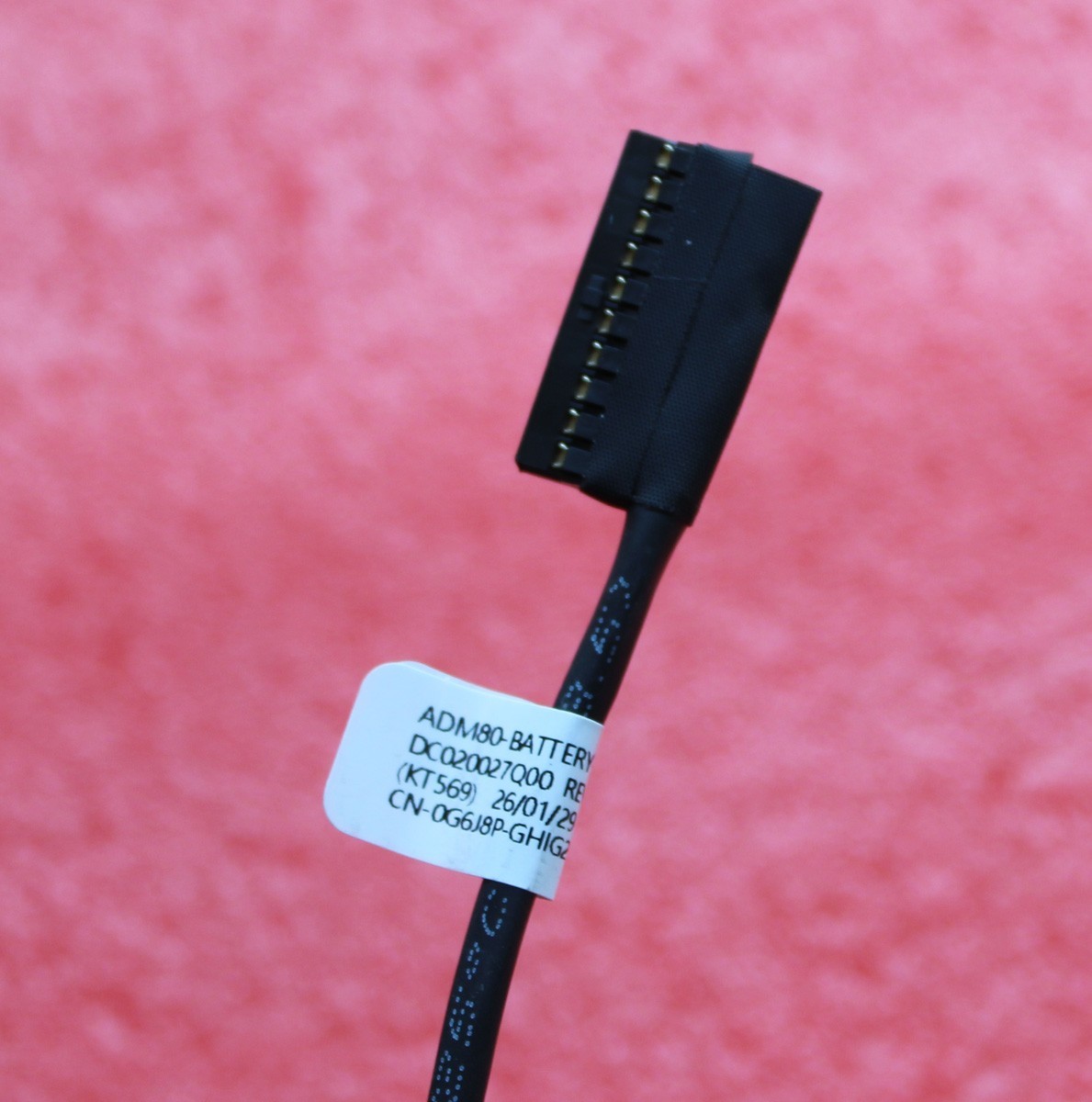 5pcs Original 4 cell Battery Cable For Dell Latitude E5570 0G6J8P G6J8P Laptop
