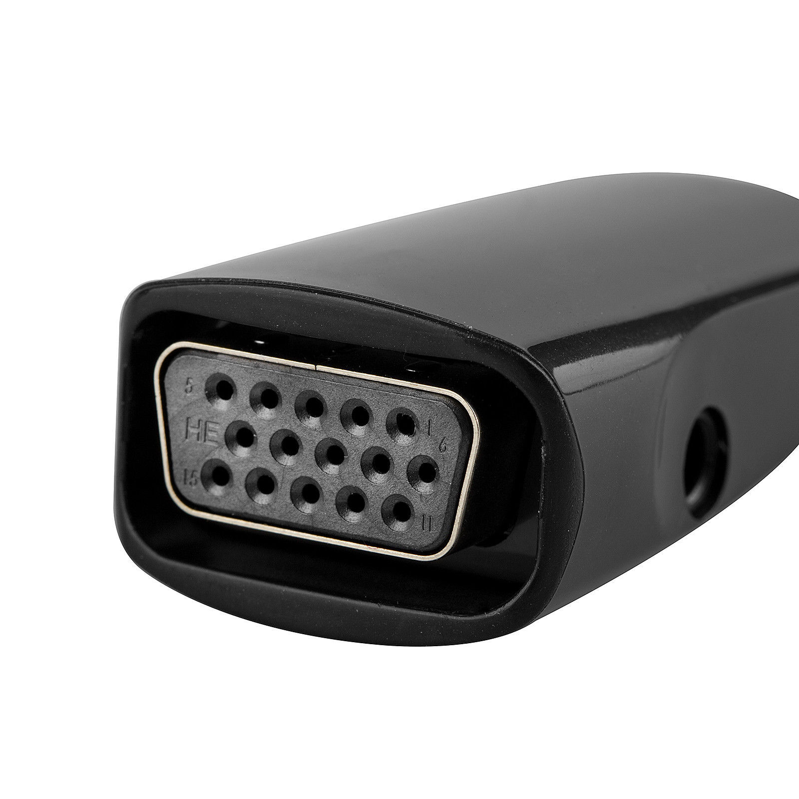 HDMI to VGA Converter 1080P Video 3.5mm Audio Output Display Port Adapter Plug