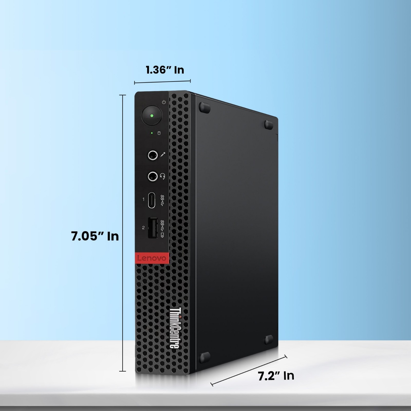 Lenovo ThinkCentre M715q Tiny AMD Ryzen 5 Pro 16GB RAM 1TB SSD Dual 24 ” Win 11