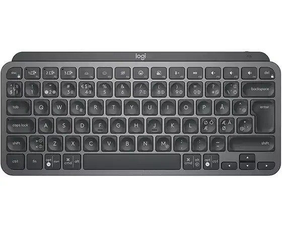 Logitech MX Keys Mini Wireless Keyboard, Backlit, Rechargeable – Graphite Global