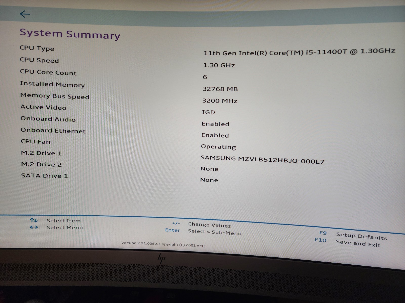 Lenovo ThinkCentre M70q Gen 2, i5-11400T, 32GB RAM, 512GB SSD, WiFi, Win 11 Pro