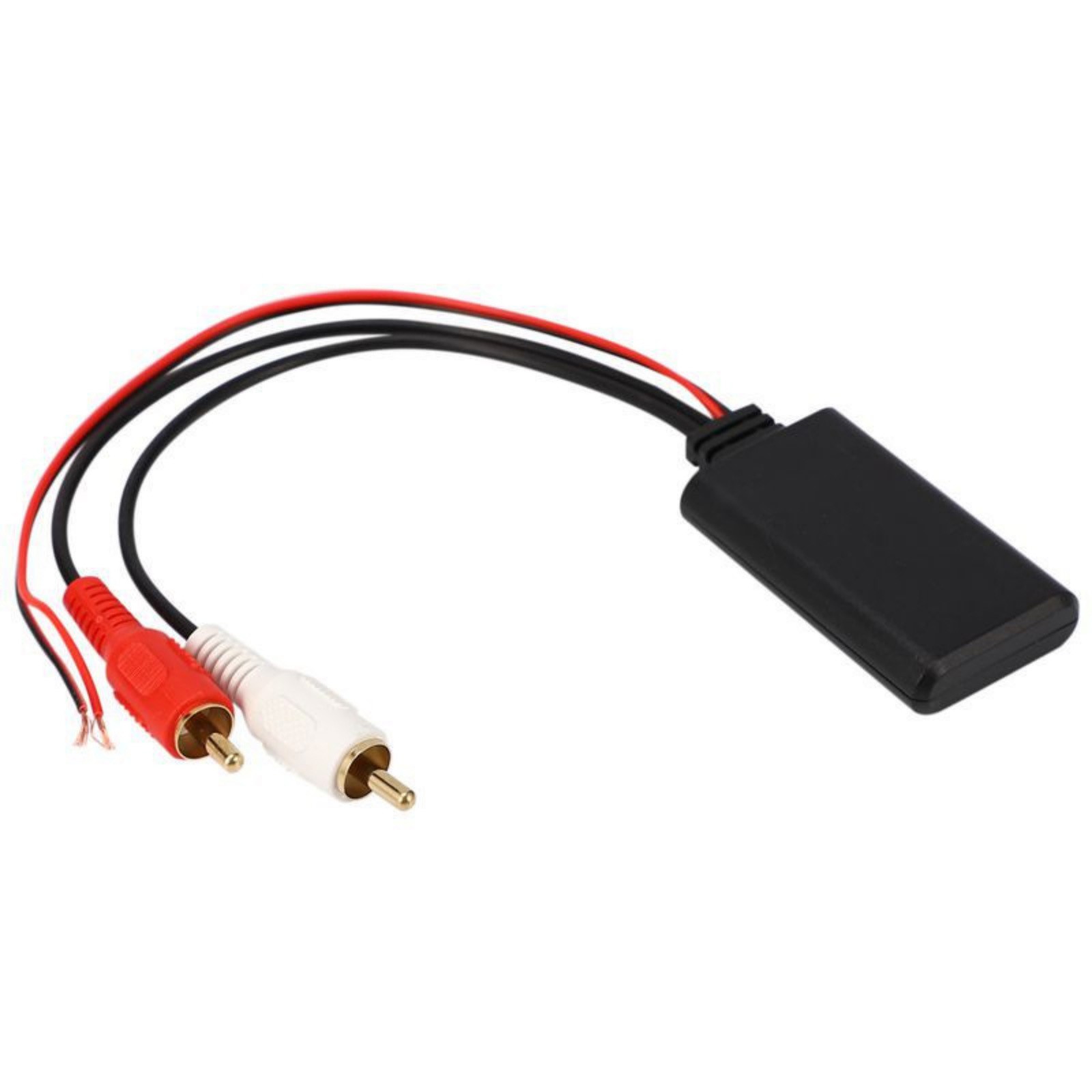 5-12V Car Bluetooth 5.0 Module 2RCA AUX Cable Adapter Audio Radio Stereo