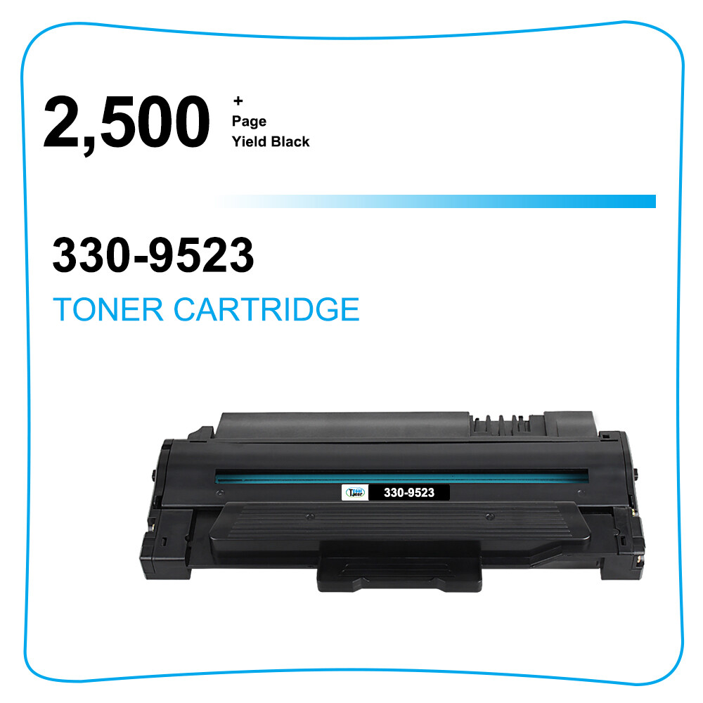 1 Pack 330-9523 Toner Cartridge Compatible With Dell 1130 1130n 1133 1135n