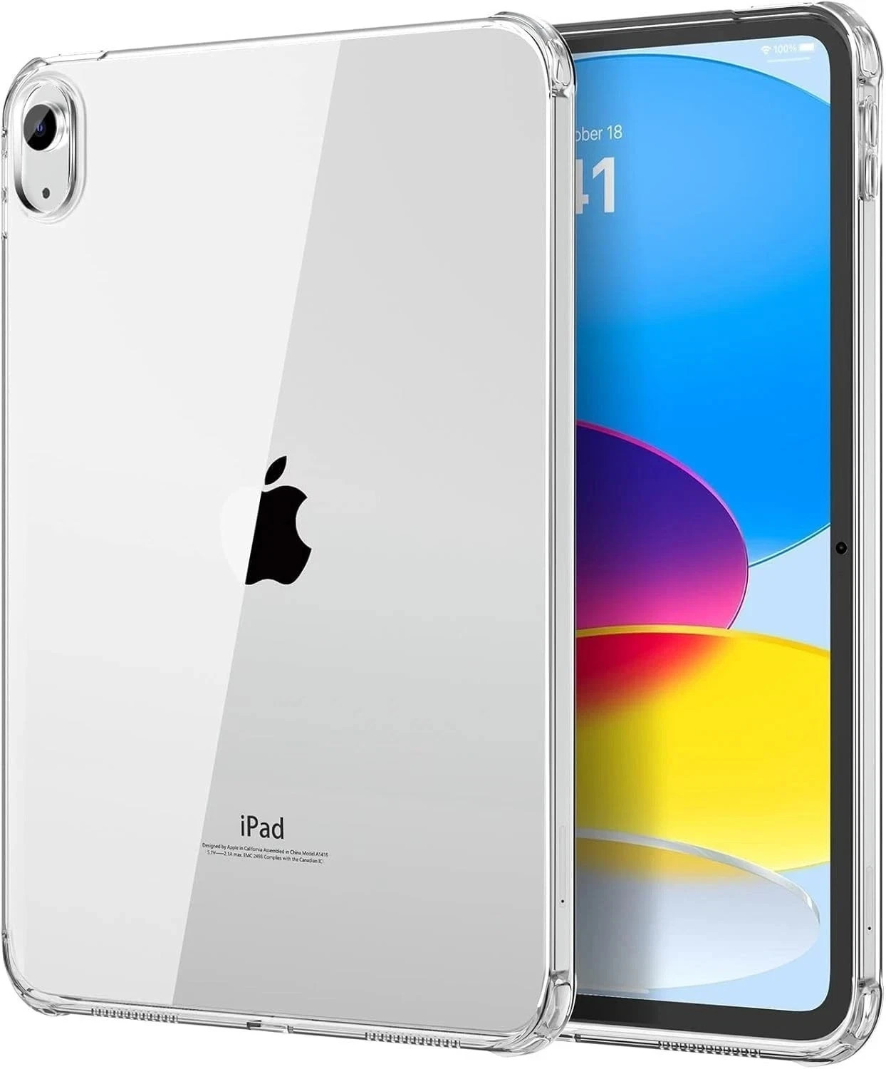 Clear Case for iPad (A16) 11Th Generation 2025 TPU Slim Shockproof Tablet Cover