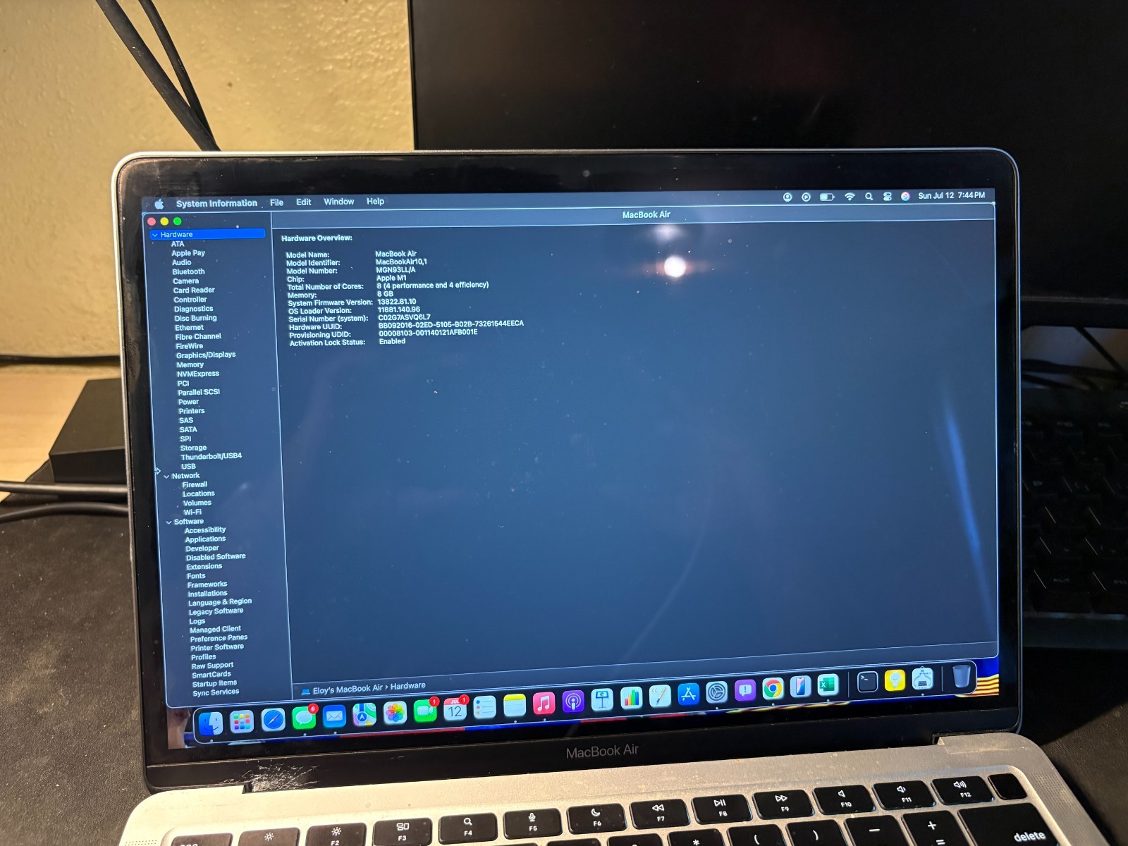 MacBook Air 13 Space Gray 2020 M1 7-Core GPU 8GB 256GB 7-Core GPU 256GB – Fair