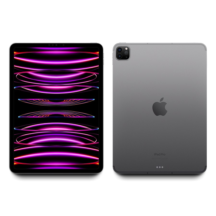 2022 Apple iPad Pro 6 128GB Cellular 90%+ Battery 12.9″ (Gray) A2764 w/Warranty