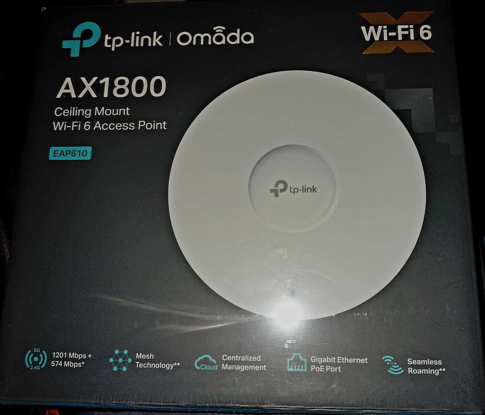 Sealed TP-Llink Omada EAP610 AX1800 Business