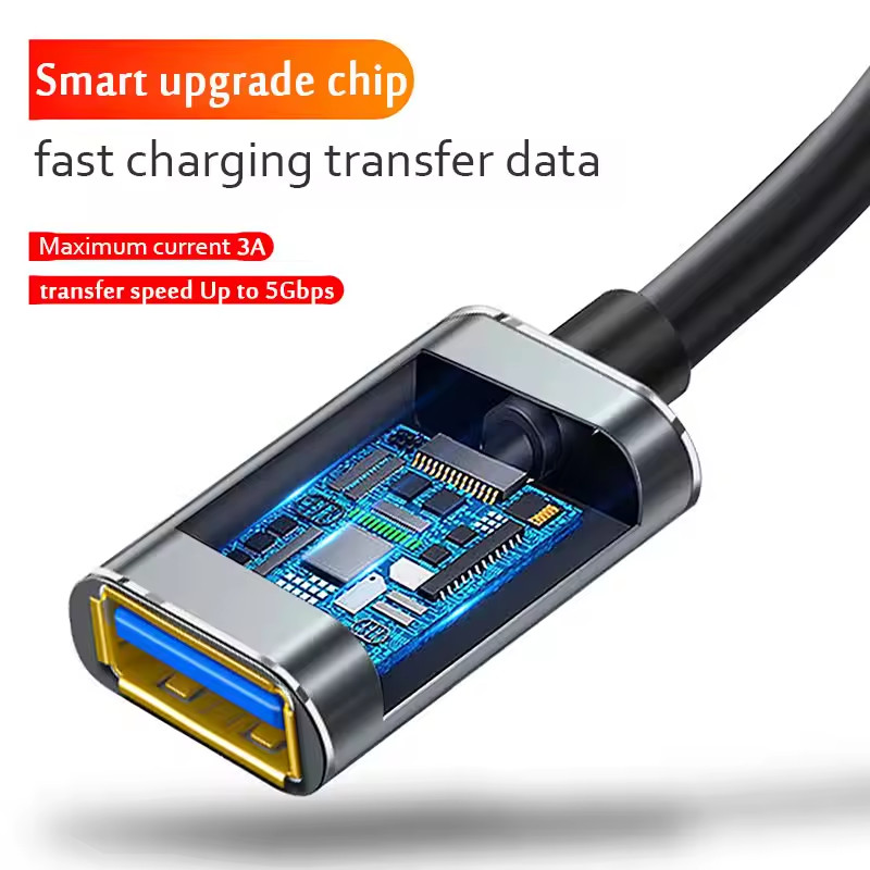 USB3.0 Extension Cable High Speed Extender Cord Adapter TypeA Male to Female US