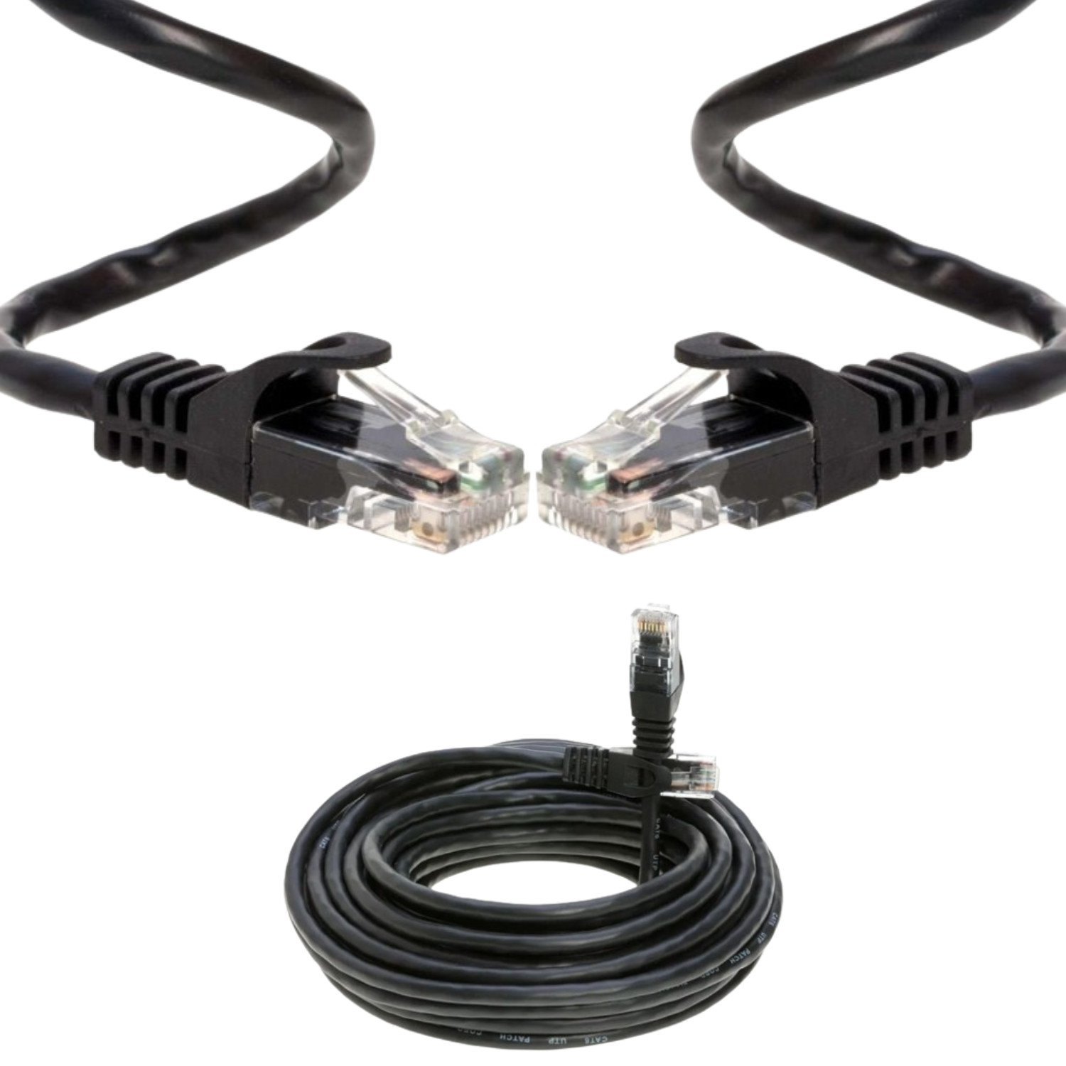 100 ft feet Cat5 Cable CAT5E RJ45 LAN Network Ethernet Router Switch Patch Cord
