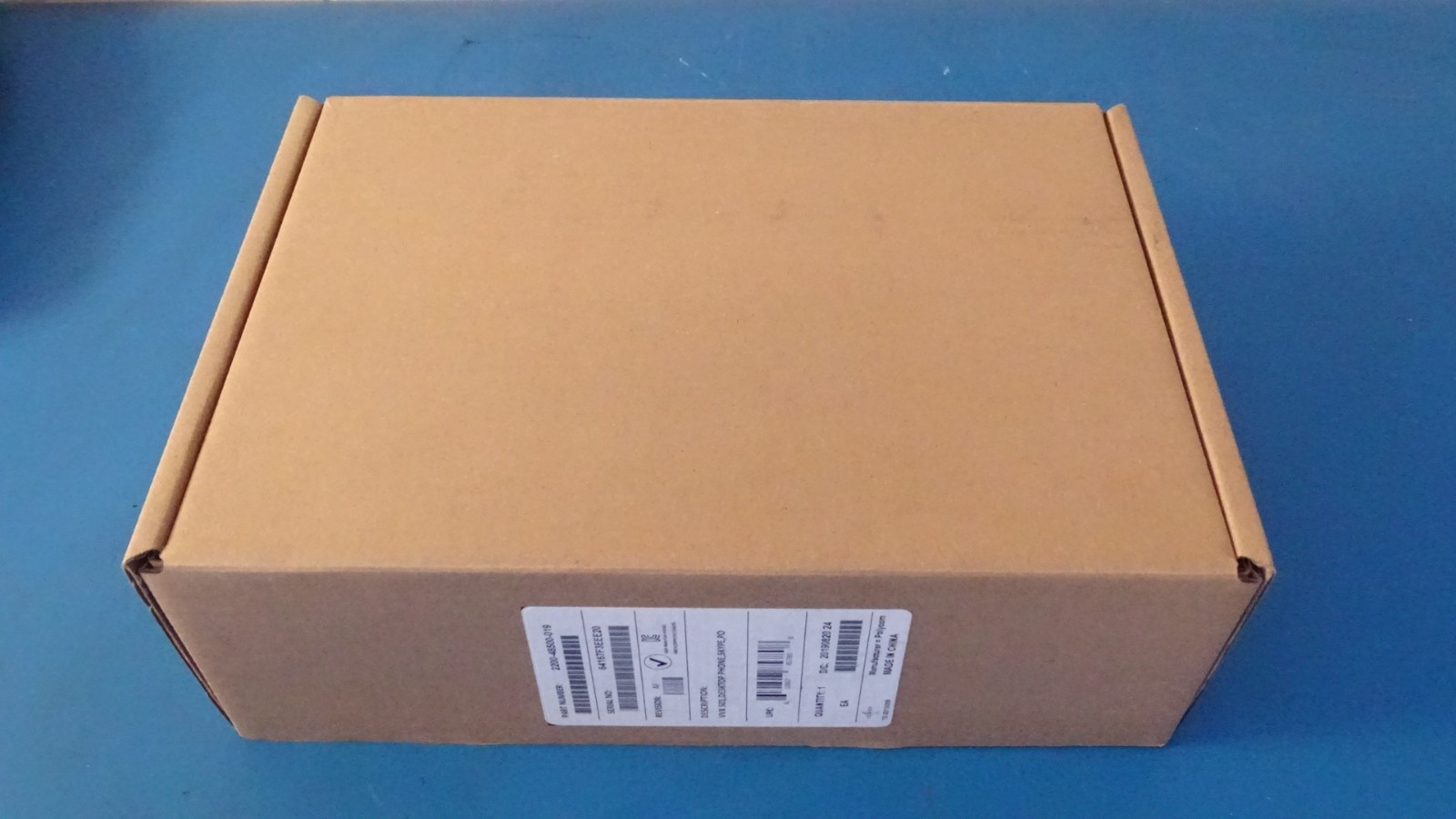 Polycom VVX 501 Skype Business IP Desktop Phone 2200-48500-019