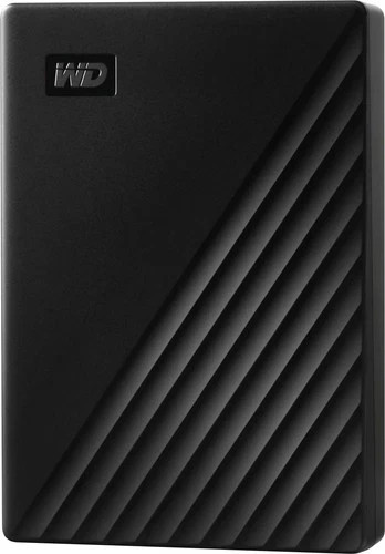 WD – My Passport 6TB External USB 3.2 Portable Hard Drive – Black – NEW