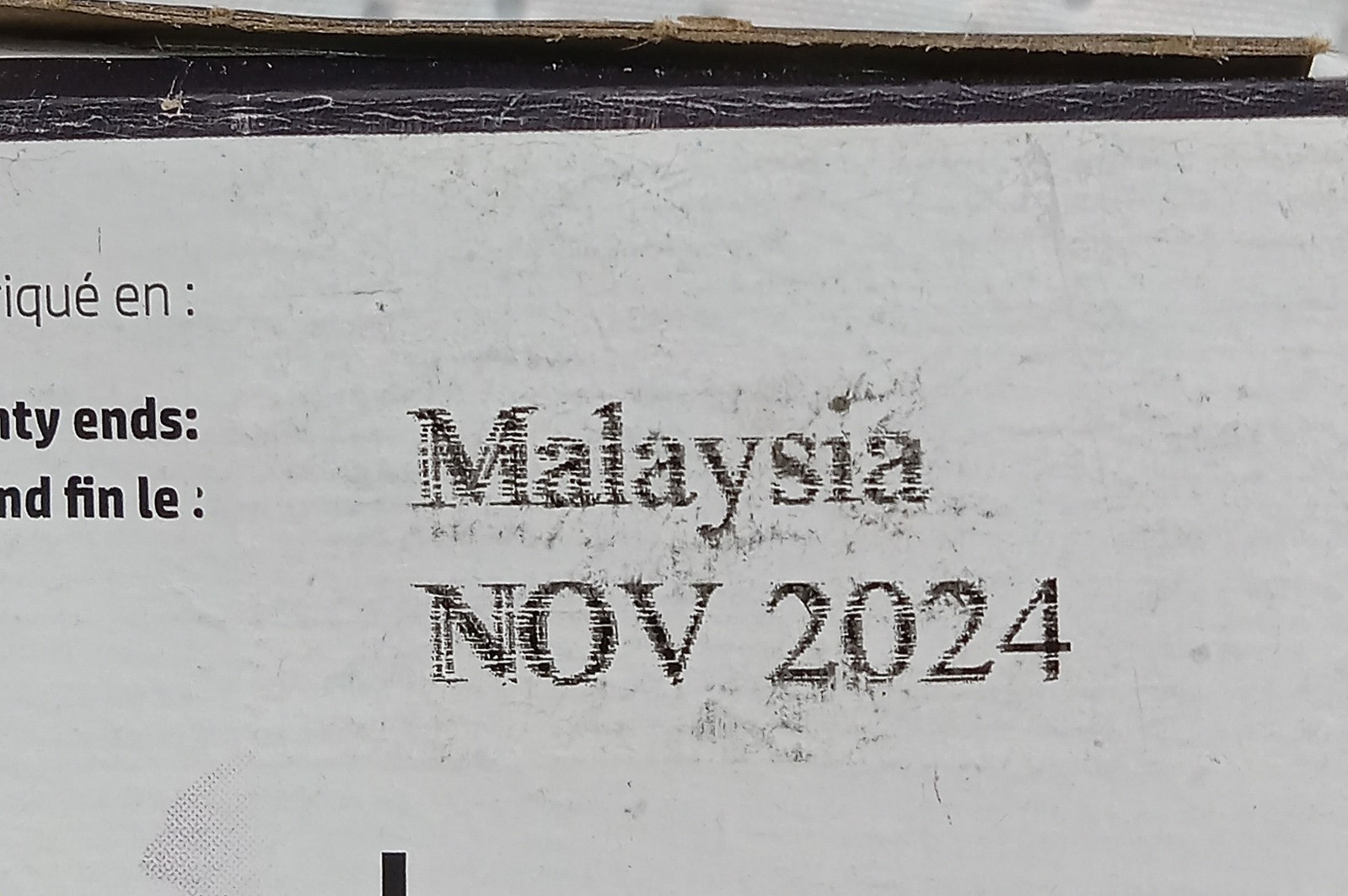 HP 910XL Black Ink Cartridge 3YL65AN#140 Malaysia Exp. NOV 2024