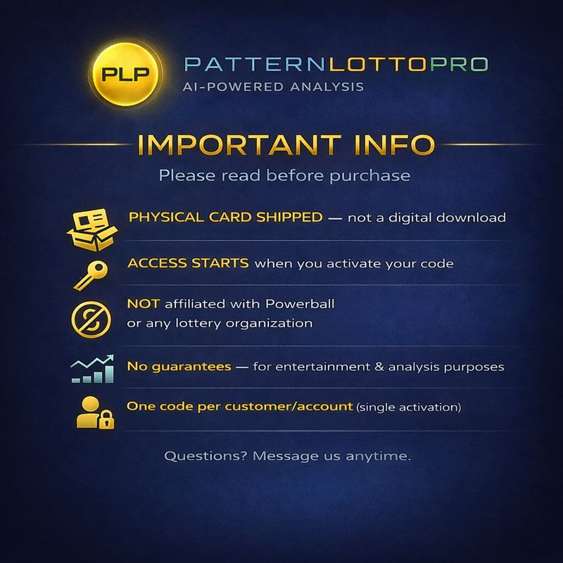 AI Algorithm Lottery Picker Pattern Software – Powerball Mega Millions [30 Days]