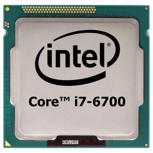 Intel Core i7-6700 – 4 x 3.40 GHz / 8 MB / 8 GT/s / LGA 1151 / Processor