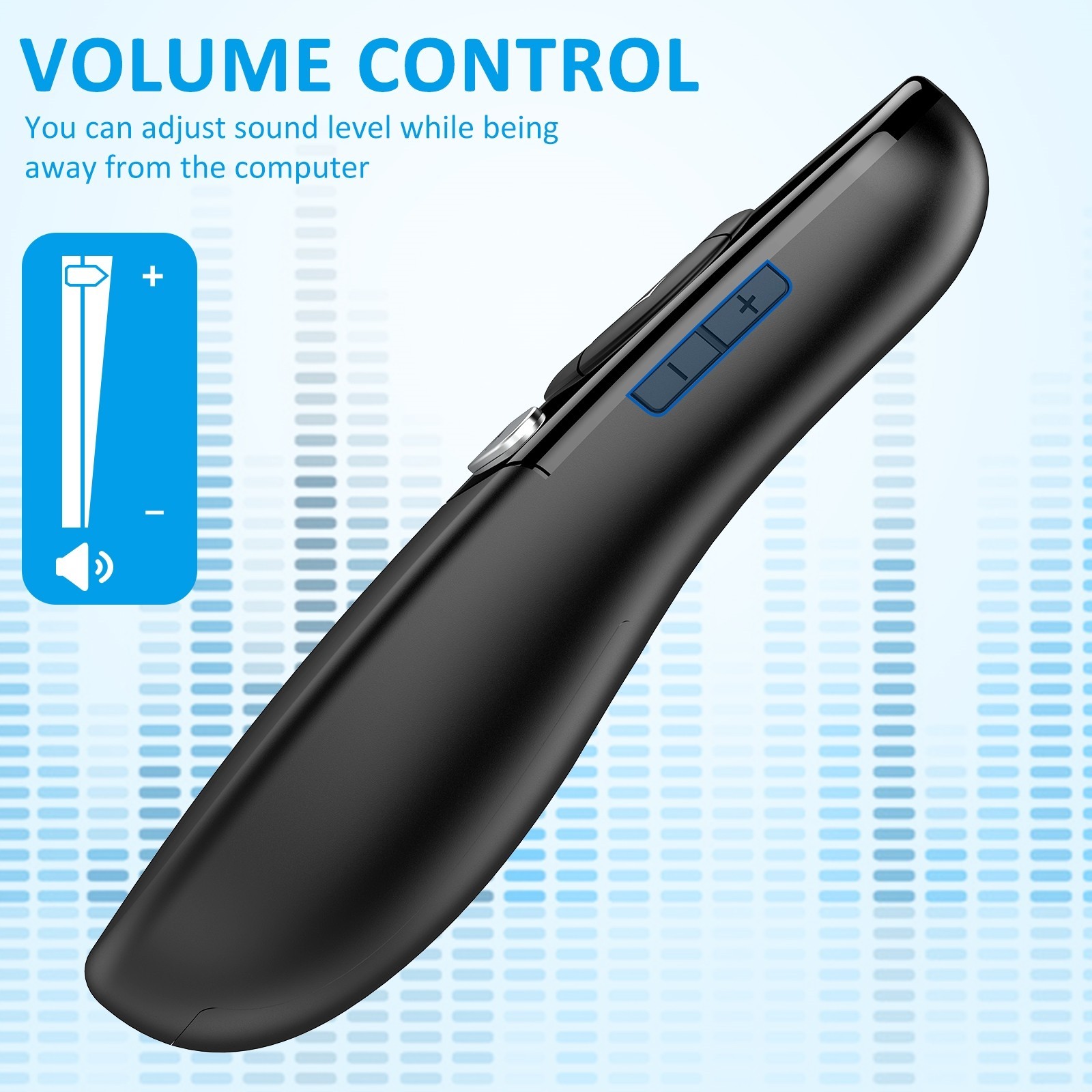 2.4GHz USB Wireless Presenter PPT Remote Laser Pointer For Laptop Mac,Computer