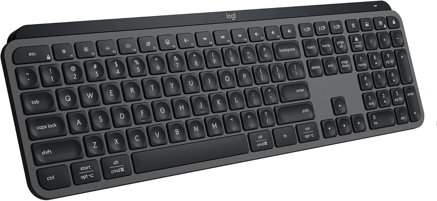 Logitech MX Keys S Full-Size Bluetooth Wireless Keyboard – 920-011406