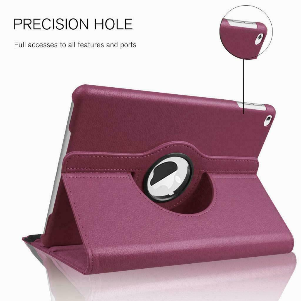 360 Rotating Leather Stand Case For Apple iPad Air 3rd Gen 2019 10.5 Inch Tablet