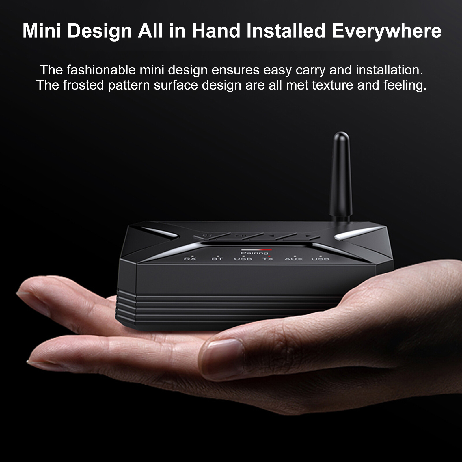 Long Range Bluetooth Transmitter Receiver Wireless Home Car Stereo Audio Adapter