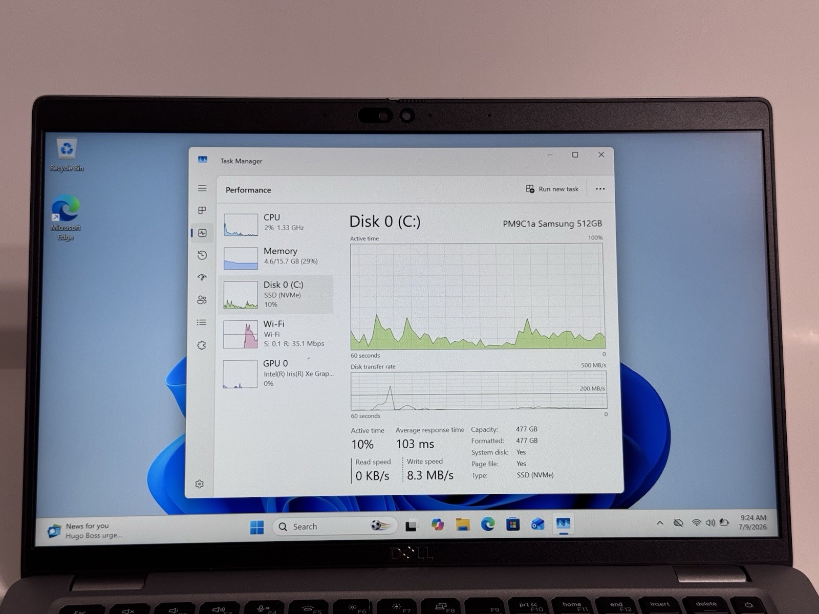 Dell Latitude 5440 14″ Touchscreen i5-1345U 1.6GHz 16GB RAM 512GB SSD
