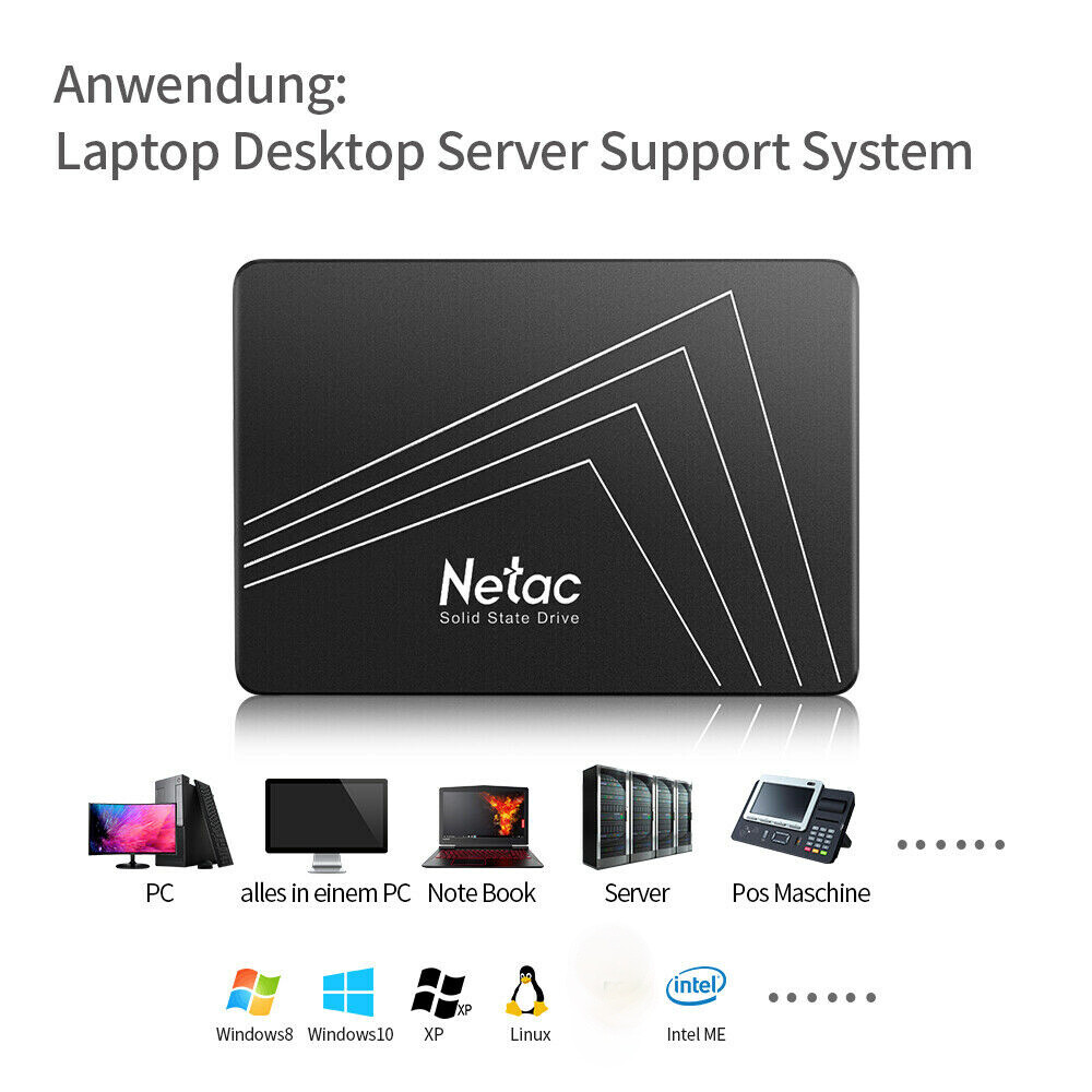 2.5” SSD SATA 3.0 PC Internal Solid State Drive High Speed Hard Drives