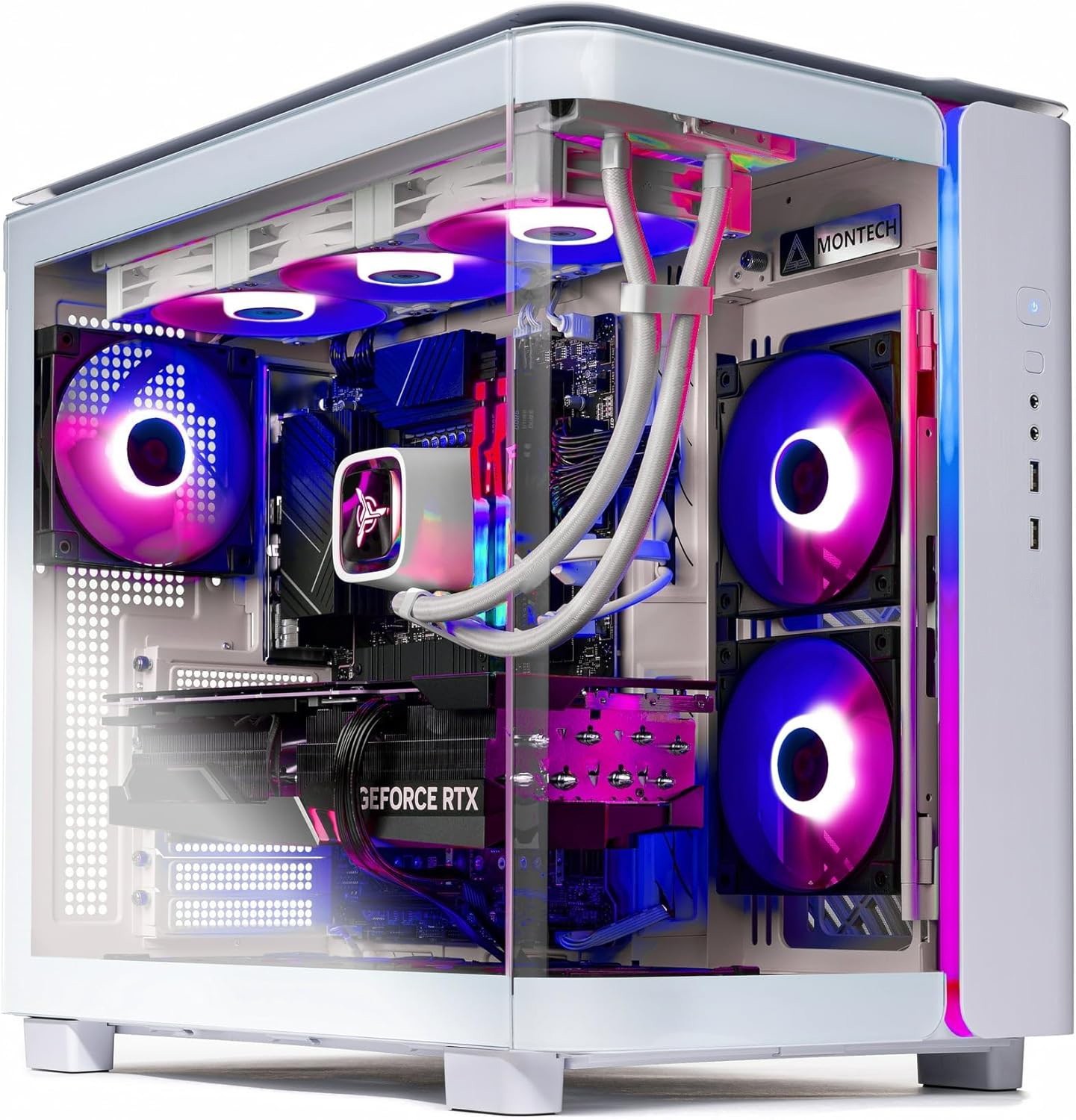Skytech ARGB Gaming Desktop i7 Compute PC 16GB RAM 512GB SSD GTX 1650 Win11 Wifi