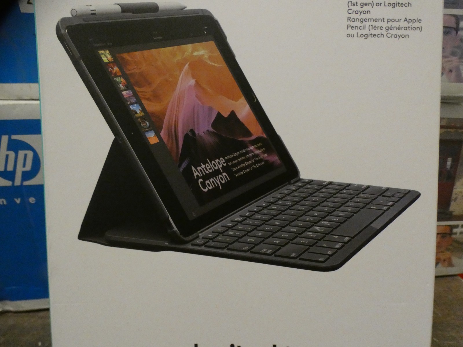 Logitech 920-009017 Cover Case with Bluetooth Keyboard for iPad 5th & 6th Gen