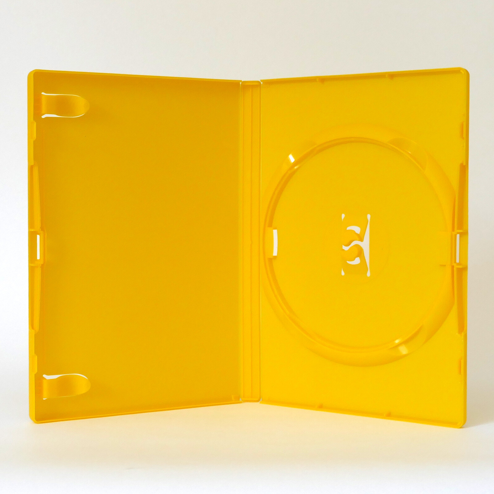 1 YELLOW Single Genuine Amaray Standard Premium DVD Case 14mm Color Sleeve NEW